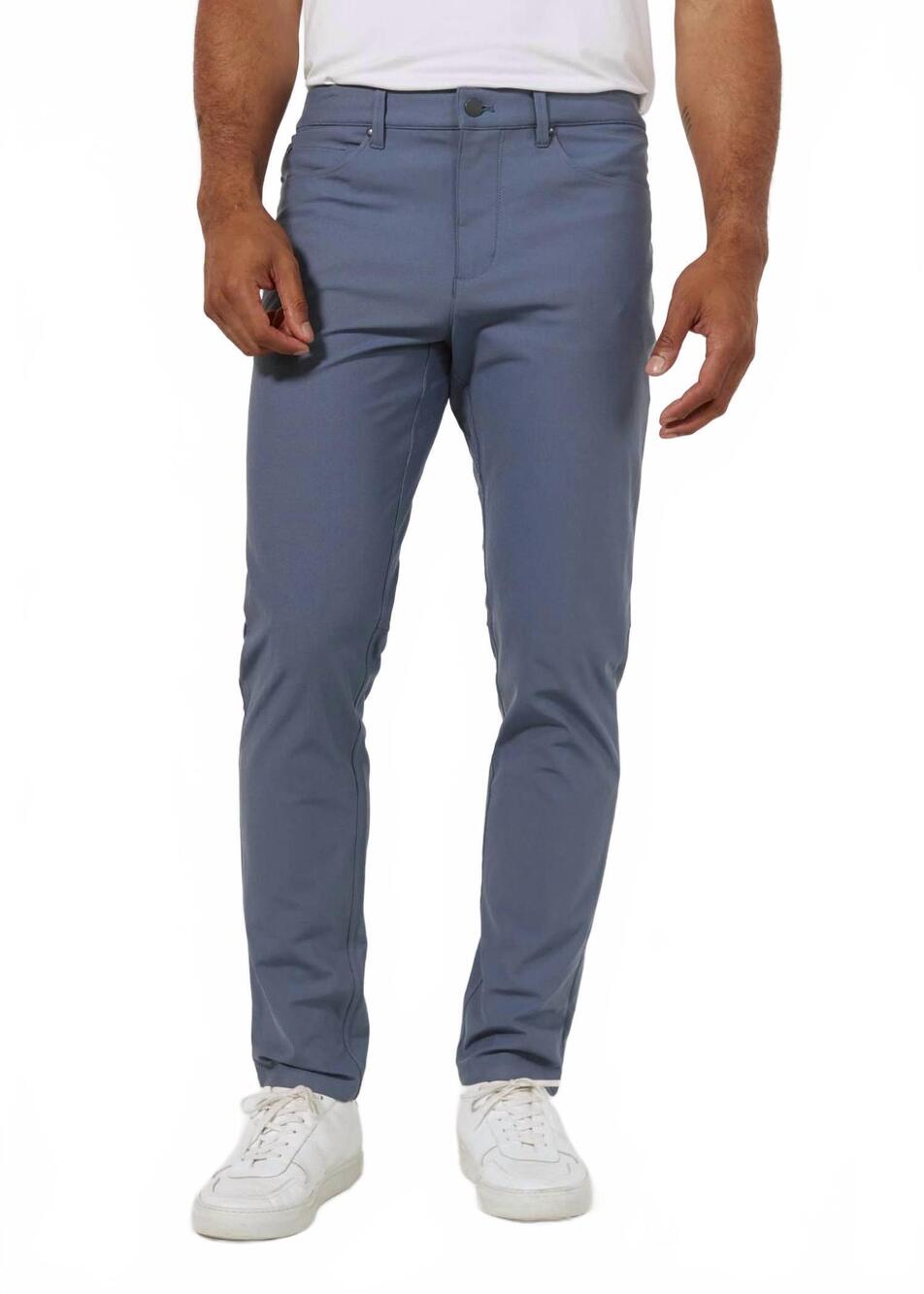 NEW 7DIAMONDS infinity 7 pocket pant in stone blue